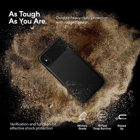 Case Case Vault de Caseology - Coque pour iPhone Xs Max (Noir)