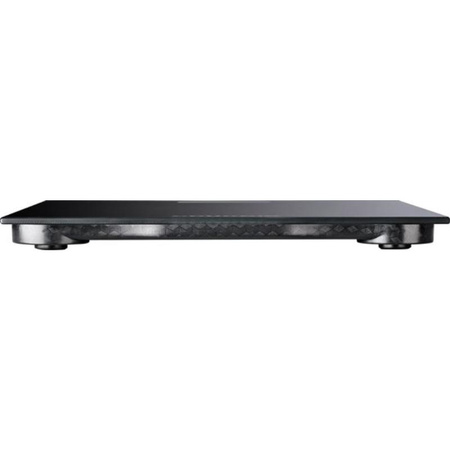 Grundig - Elektronische Personenwaage, Glas, bis zu 180 kg (schwarz)