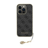 Guess 4G Charms Collection - iPhone 15 Pro tok (szürke)