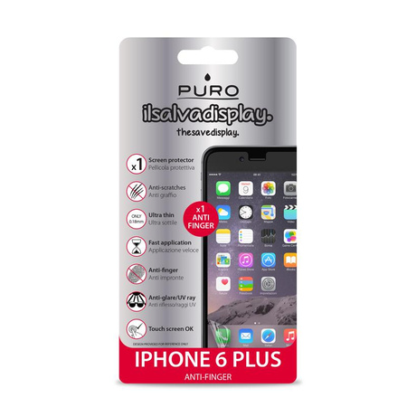 PURO Anti-finger film for iPhone 6s Plus / iPhone 6 Plus screen