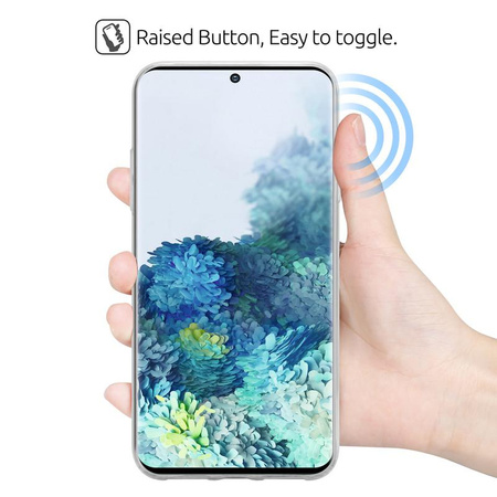 Crong Crystal Slim Cover - Etui Samsung Galaxy S20 (przezroczysty)
