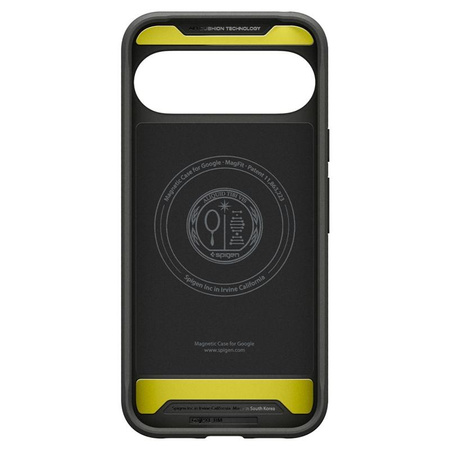 ETUI DO GOOGLE PIXEL 10 PRO XL do MAGSAFE SPIGEN RUGGED ORYGINALNE CZARNE