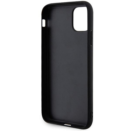 Karl Lagerfeld Monogram 3D Pattern - iPhone 11 Case (Black)