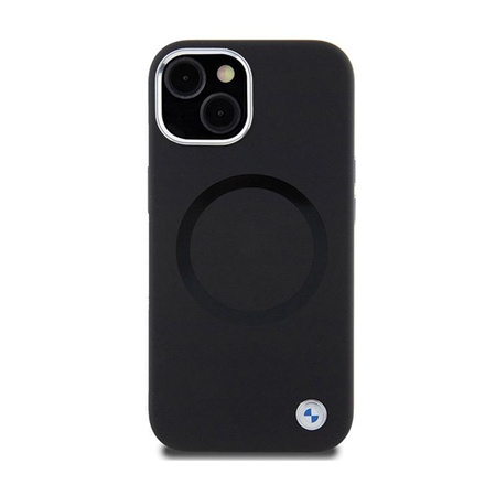 BMW Signature Liquid Silicone MagSafe - pouzdro pro iPhone 15 (černé)