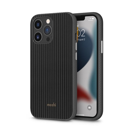Moshi Arx Slim Hardshell tok - iPhone 13 Pro MagSafe tok (Mirage fekete)