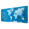 Gaming / desk mat World Map XXL (blue)