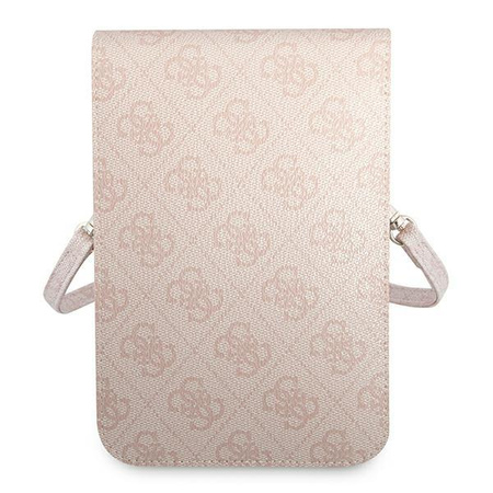 Guess Wallet 4G háromszög logós telefon táska - okostelefon és kiegészítő táska (rózsaszín)