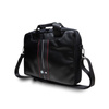 BMW Carbon Red Stripes - 16" Notebook case (black)