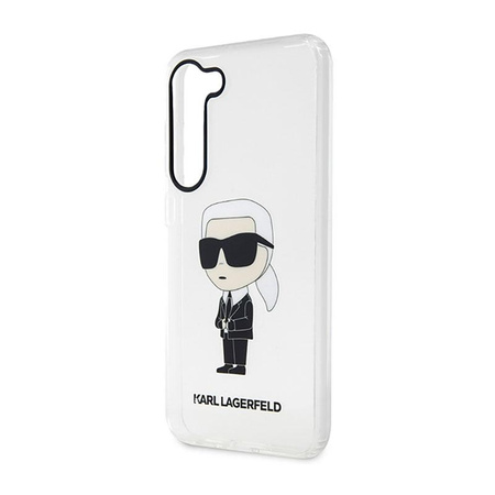 Karl Lagerfeld IML NFT Ikonik - pouzdro pro Samsung Galaxy S23+ (průhledné)
