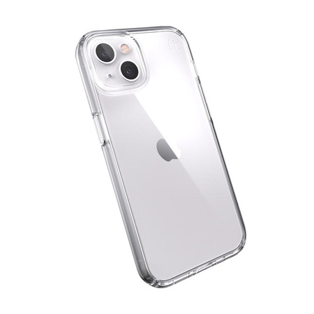 Speck Presidio Perfect-Clear - Coque pour iPhone 13 avec revêtement MICROBAN (transparent)