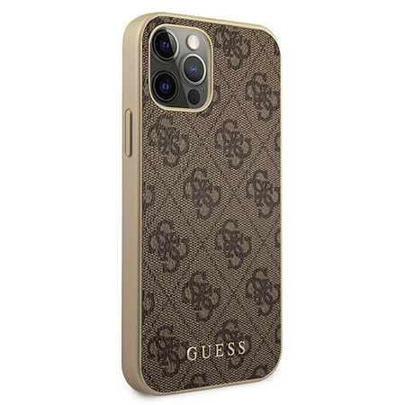 Guess 4G Collection - iPhone 12 / iPhone 12 Pro Case (brown)