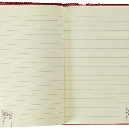 Harry Potter - Notizbuch mit Pailletten / Notizbuch A5