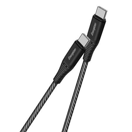 Energizer Ultimate - USB-C-USB-C 100W csatlakozókábel 2m (fekete)