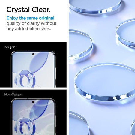 Spigen GLAS.TR EZ FIT 2-Pack - Tempered glass for Samsung Galaxy S24 FE (2 pieces)