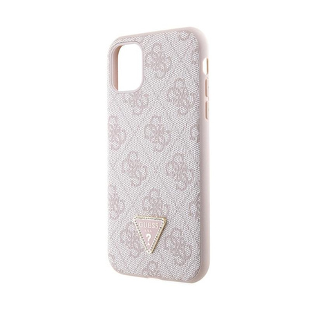 Guess Crossbody 4G Metal Logo - Coque iPhone 11 (rose)