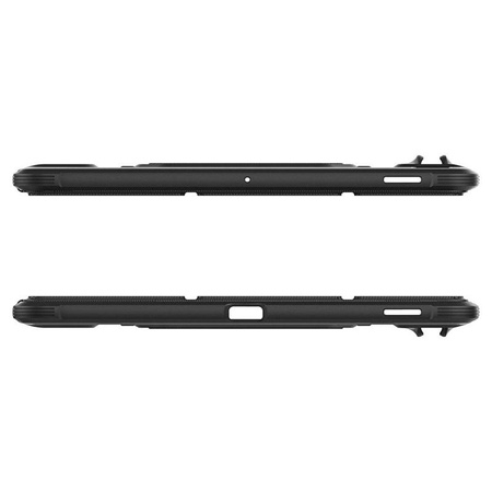 Spigen Rugged Armor Pro - Case for Samsung Galaxy Tab S9 FE+ 12.4" (Black)
