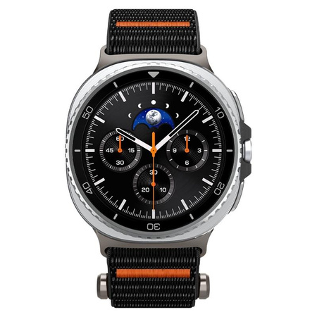 PASEK DO GALAXY WATCH 8 | 8 CLASSIC 40 44 46 SPIGEN ORYGINALNY CZARNY