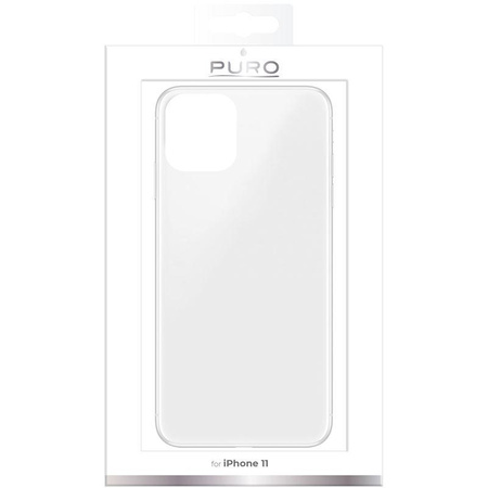 PURO 0.3 Nude - iPhone 11 Case (Transparent)