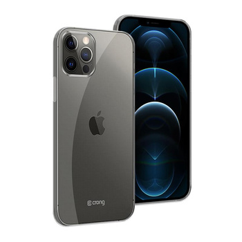 Crong Crystal Slim tok - iPhone 12 Pro Max tok (átlátszó)