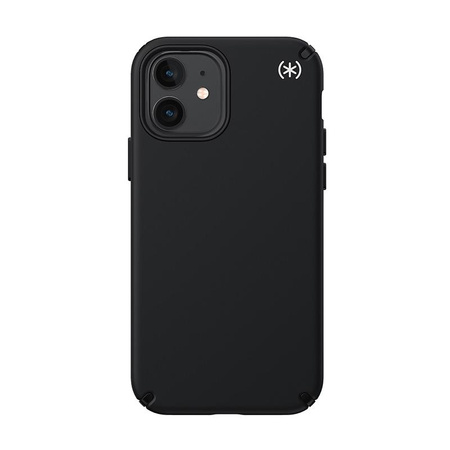 Speck Presidio2 Pro - iPhone 12 / iPhone 12 Pro tok MICROBAN bevonattal (fekete)