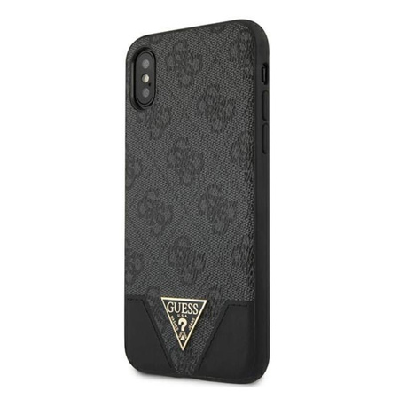 Guess 4G Triangle Collection - iPhone Xs Max Case (grey)