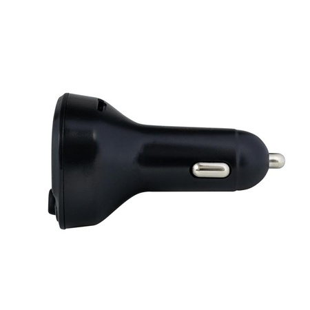 WEKOME WP-C26 - Bluetooth / MicroSD / 2x USB-A FM transmitter + 17W car charger (Black)