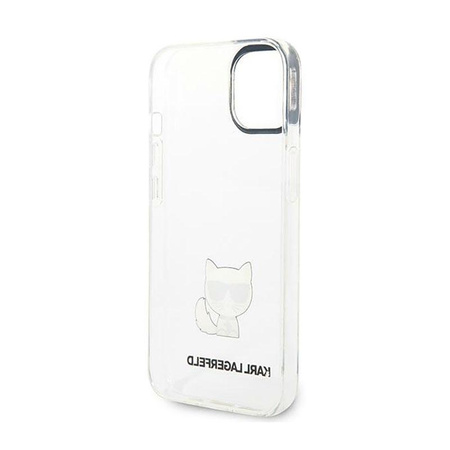 Karl Lagerfeld Choupette Body - Coque pour iPhone 14 Plus (Transparent)