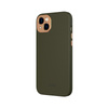 Moshi Napa Slim MagSafe - Leather iPhone 14 Plus Case (Juniper Green)
