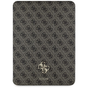 Guess Magnetic 4G Big Logo - Pouzdro iPad Air 13" M3 (2025) / iPad Air 13" M2 (2024) (hnědý)