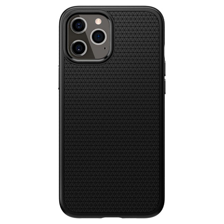 Spigen Liquid Air - pouzdro pro Phone 12 Pro / iPhone 12 (černé)