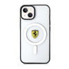 Ferrari Outline Magsafe - iPhone 14 Plus Case (Transparent)