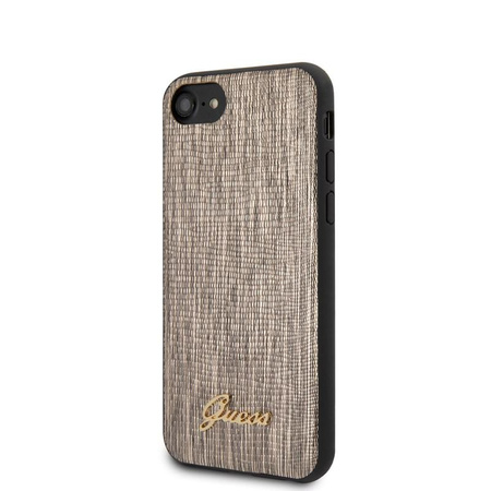 Guess Lizard Case - Coque iPhone SE 2020 / 8 / 7 (Or)