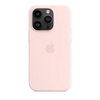 Apple Silicone Case - Silicone Case with MagSafe for iPhone 14 Pro (chalky pink)