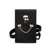 Karl Lagerfeld Ikonik Karl Chain Wallet Phone Bag - okostelefon és kiegészítő táska (fekete)