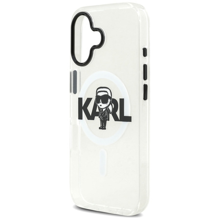 Karl Lagerfeld IML Karl Sketch Logo MagSafe - kryt na iPhone 17 (průhledný)