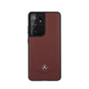 Mercedes Leather Urban Line - Samsung Galaxy S21 Ultra Case (red)