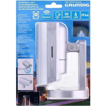 Grundig - Dummy CCTV kamera LED-es világítással mozgásérzékelőhöz