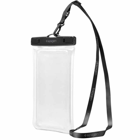 Spigen A610 Universal Waterproof Float Case - Étui pour smartphones jusqu'à 6,9" (transparent)