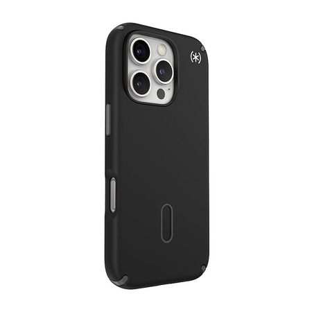 Speck Presidio2 Pro ClickLock & MagSafe - iPhone 16 Pro Case (Black / Slate Gray / White)