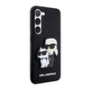 Karl Lagerfeld NFT Saffiano Karl & Choupette - Samsung Galaxy S23 Tasche (schwarz)