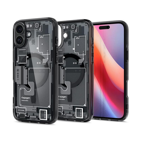 Spigen Ultra Hybrid MagSafe - pouzdro pro iPhone 16 (Zero One)