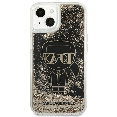 Karl Lagerfeld Liquid Glitter Gatsby - Etui iPhone 13 mini