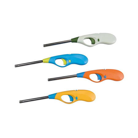 Komfortní dlouhý plynový zapalovač 26,6 cm (oranžový)