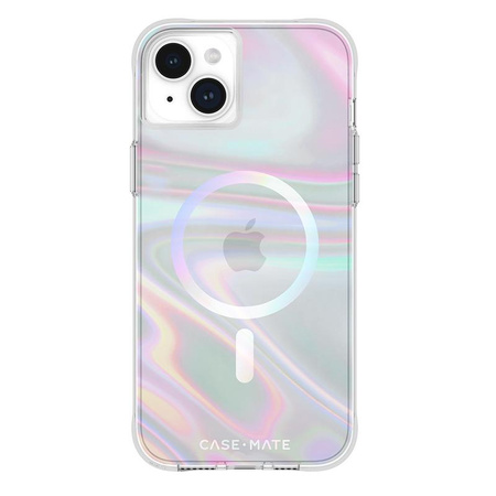 Case-Mate Soap Bubble MagSafe – pouzdro pro iPhone 15 Plus (Iridescent)