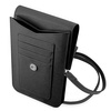 Guess pénztárca Saffiano háromszög logó telefon táska - okostelefon és kiegészítő táska (fekete)