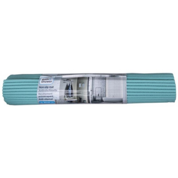 Bathroom anti-slip mat 65 x 180 cm (turquoise)