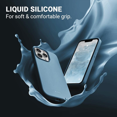 Crong Color Cover - Coque pour iPhone 13 (bleu)