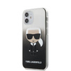 Karl Lagerfeld Iconik Gradient - iPhone 12 Mini Case (black)