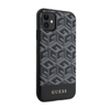 Guess GCube Stripes MagSafe - pouzdro pro iPhone 11 (černé)