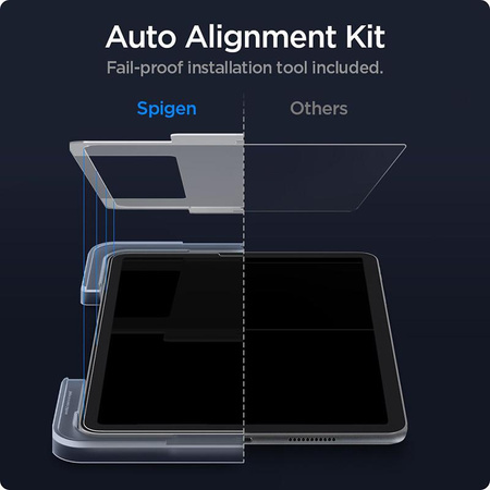 Spigen GLAS.TR EZ FIT - Tvrzené sklo pro Apple iPad Pro 11" / iPad Air 5 / 4 (Transparentní)